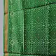 shop pure silk patola ikat Dark Green Dupatta