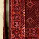 shop handloom silk cotton patola ikat Maroon stole