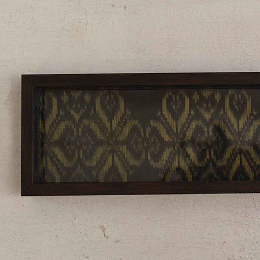 buy Patola Tray With Handle