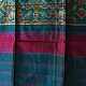 shop handloom silk cotton patola ikat blue stole