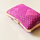 shop Patola Silk Clutch Purse / Sling Bag - Purple