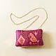 shop Patola Silk Clutch Purse / Sling Bag - Purple