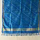 shop Patola Pure Silk Sky Blue Dupatta 