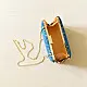 shop Patola Clutch blue purse