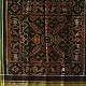shop black - handloom silk cotton patola ikat stole