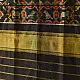 shop black - handloom silk cotton patola ikat stole