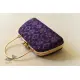 shop handmade Patola Silk Purse / Sling Purple Bag