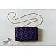 shop Patola Silk Black Clip Clutch / Sling Handbag