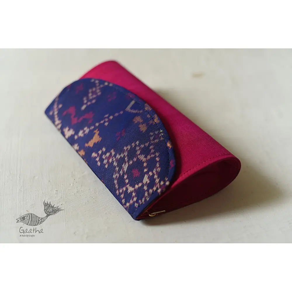 shop handmade Patola Purse pink
