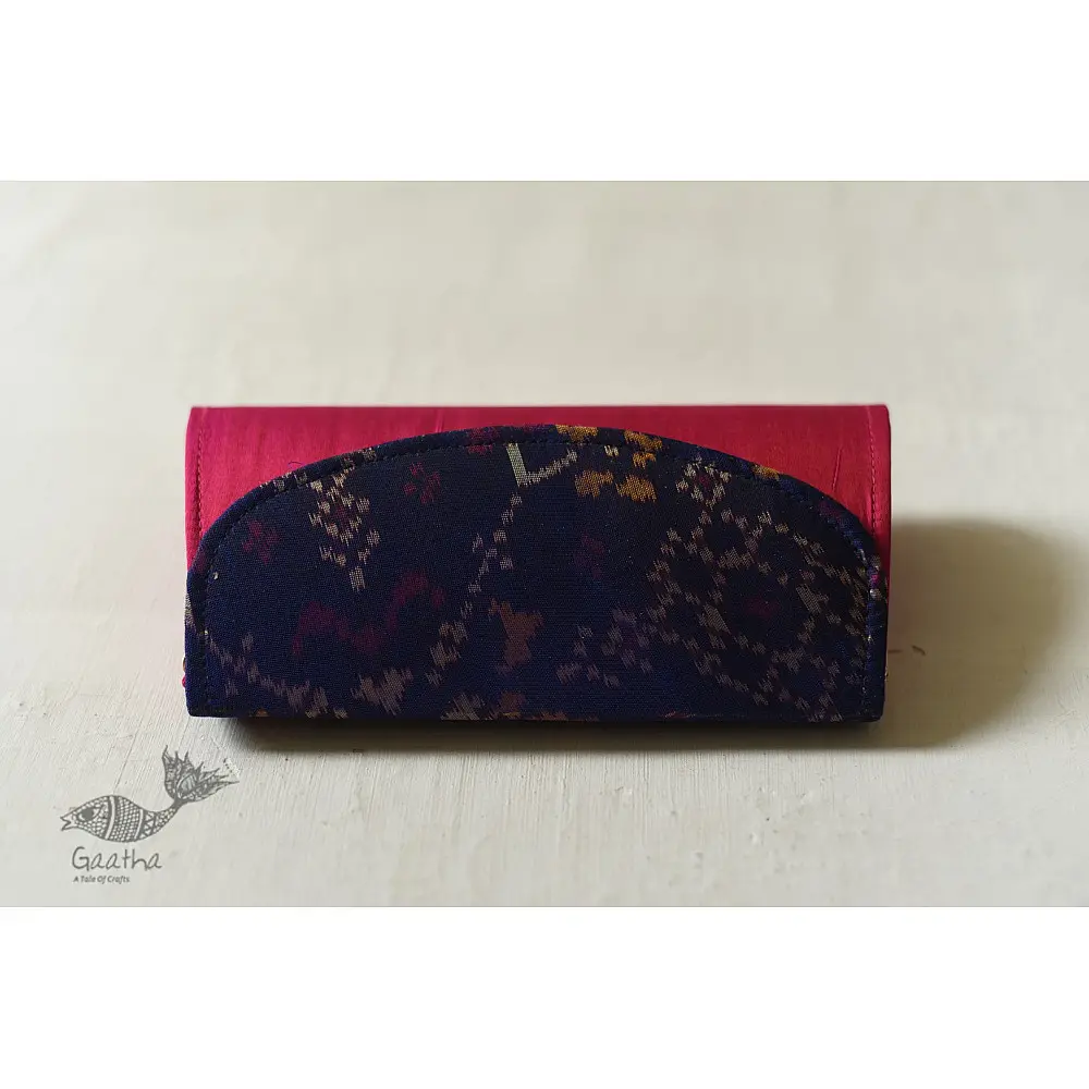 shop handmade Patola Purse pink
