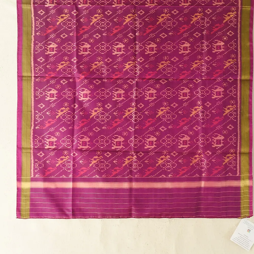 shop pure pure silk patola ikat dupatta