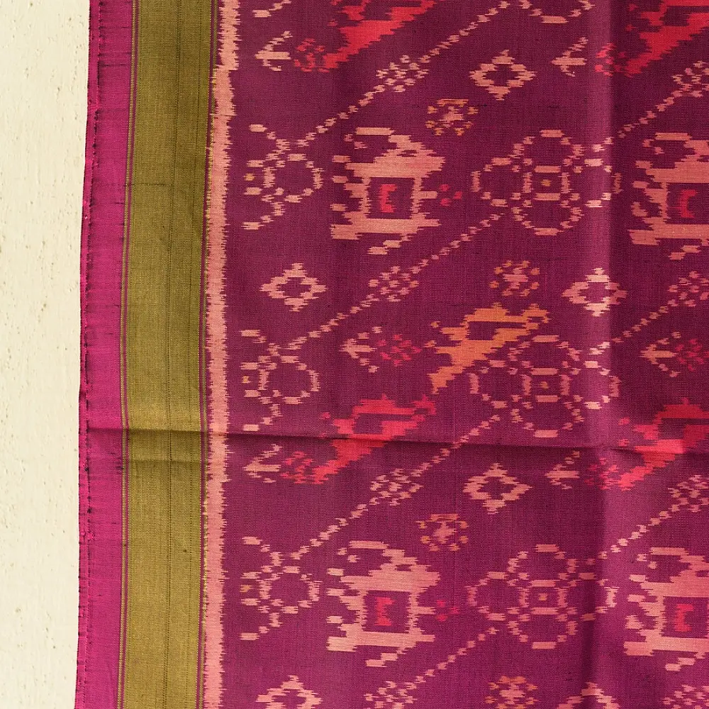 shop pure pure silk patola ikat dupatta