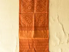 Vasant . वसंत ~ Woolen Patola Muffler ~ Mustard