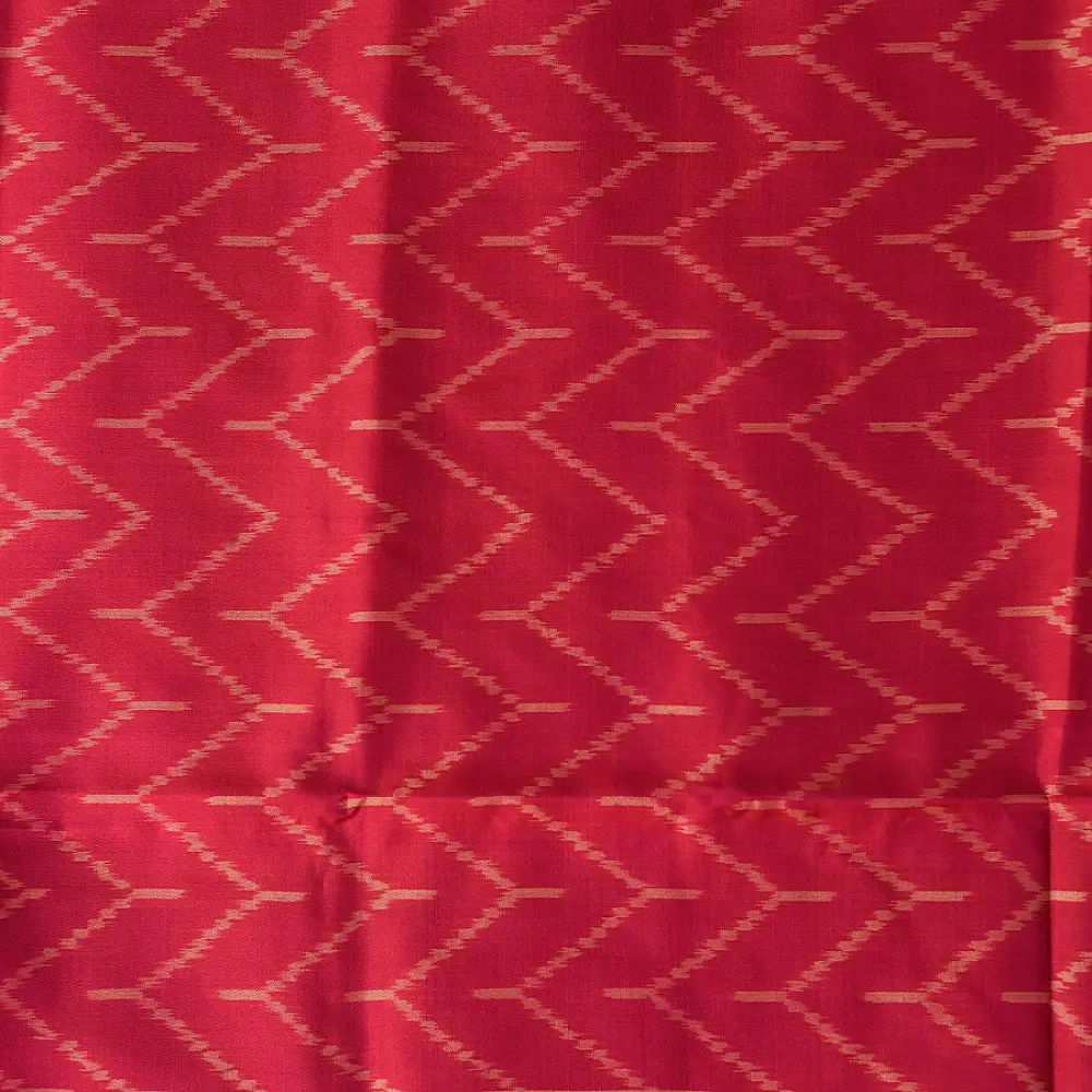 shop pure silk patola ikat Reddish Pink dupatta