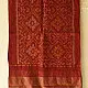 shop Woolen Patola Muffler ~ Maroon Diamond 