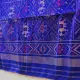 shop pure silk patola ikat Dark Blue dupatta