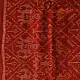 shop Woolen Patola Muffler ~ Maroon Narikunj