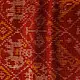 shop Woolen Patola Muffler ~ Maroon Narikunj