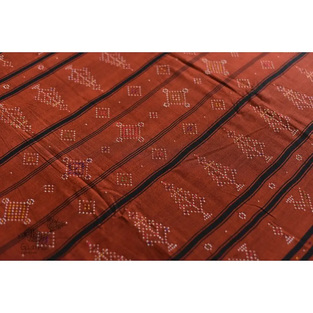 Tangaliya Handwoaven Cotton Saree