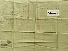 Aranya | Tangaliya Cotton Blouse Piece - Green
