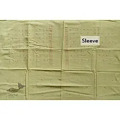 Aranya | Tangaliya Cotton Blouse Piece - Green