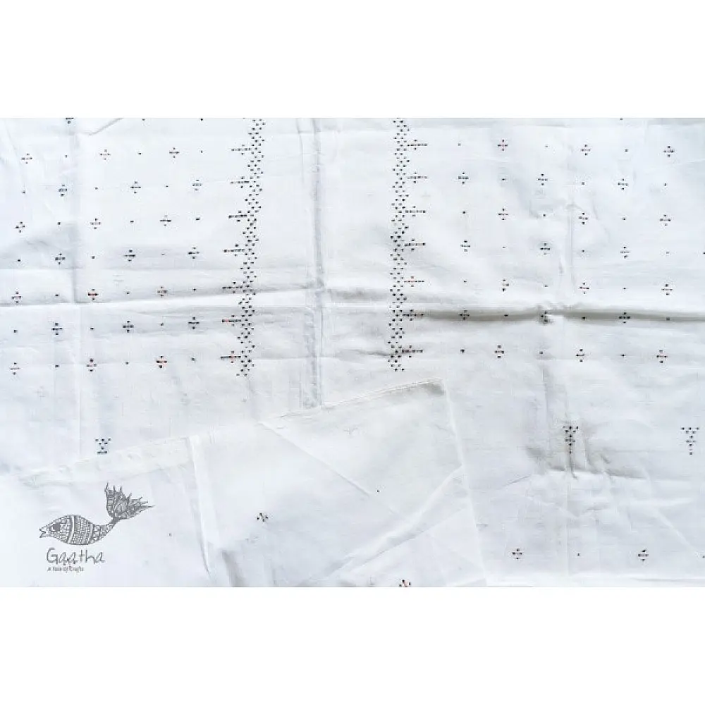 shop Tangaliya Cotton Blouse Piece