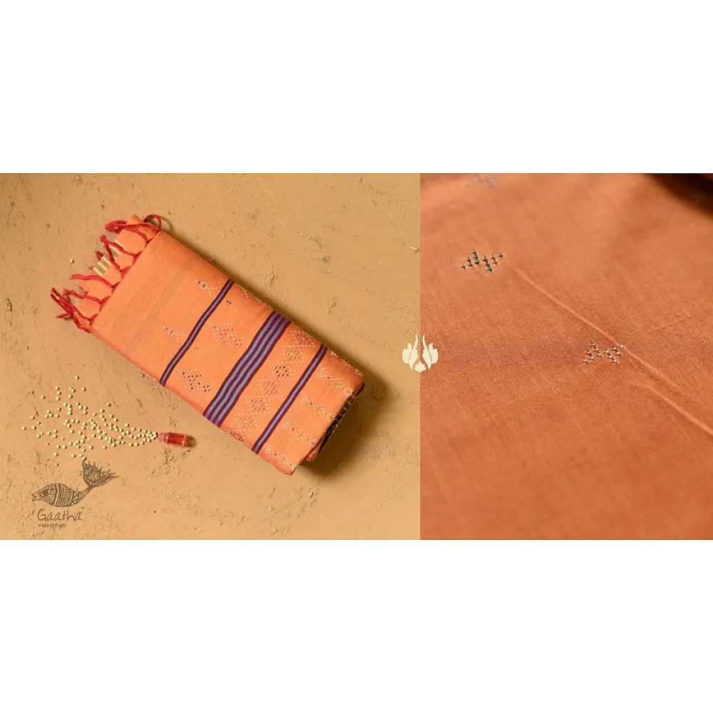Tangaliya Handwoaven Cotton Saree