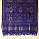 shop Woolen Patola Shawl -Blue Hathi Motif