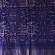 shop Woolen Patola Shawl -Blue Hathi Motif