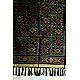 shop pure silk patola dupatta - black