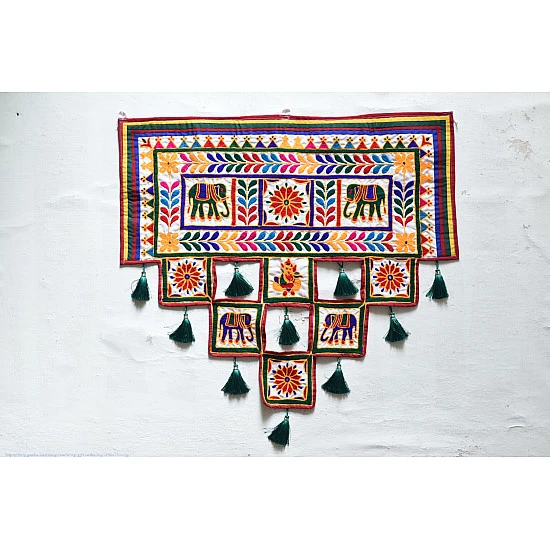 shop Kutchi Embroidered / Traditional Wall Hanging Chakla