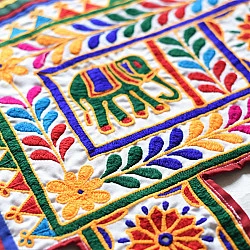 Wall Hanging ⁂ Kutchi Embroidered / Traditional Wall Hanging Chakla