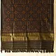 shop Woolen Patola Shawl - Black Diamond Motif