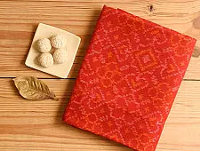 Vasant . वसंत ~ Woolen Patola Shawl ~ Red Traditional 
