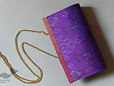 A pocket full of joy | Patola Purse - Purple