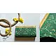 shop handmade patola silk Green purse