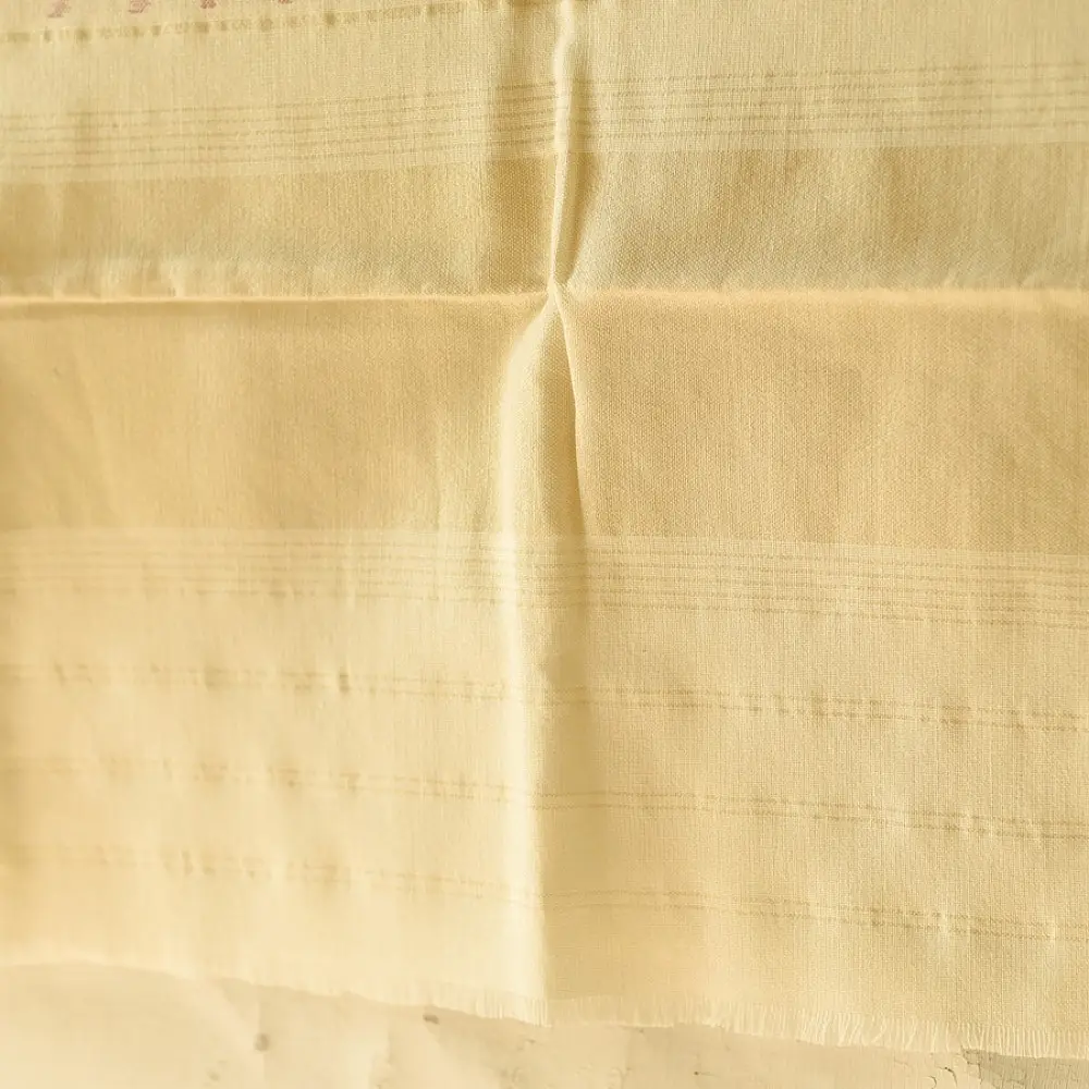 shop Woolen Patola Shawl - Off Whit Laheriya