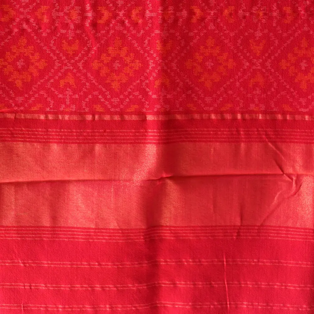 shop Woolen Patola Shawl - Pink Diamond Motif