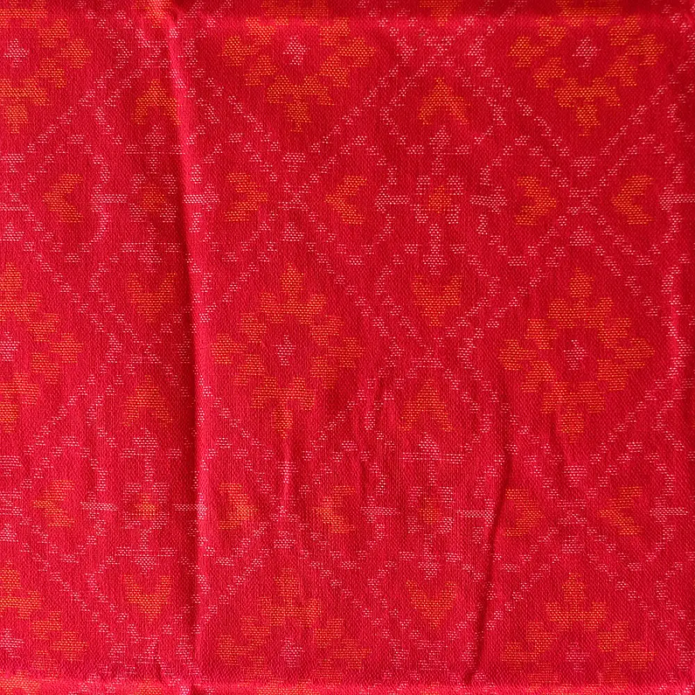 shop Woolen Patola Shawl - Pink Diamond Motif