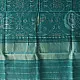 shop Woolen Patola Shawl - Teal Swan Motif