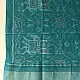 shop Woolen Patola Shawl - Teal Swan Motif