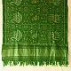 shop Woolen Patola Shawl - Green Swan Motif