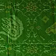 shop Woolen Patola Shawl - Green Swan Motif