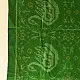 shop Woolen Patola Shawl - Green Swan Motif