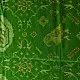 shop Woolen Patola Shawl - Green Swan Motif