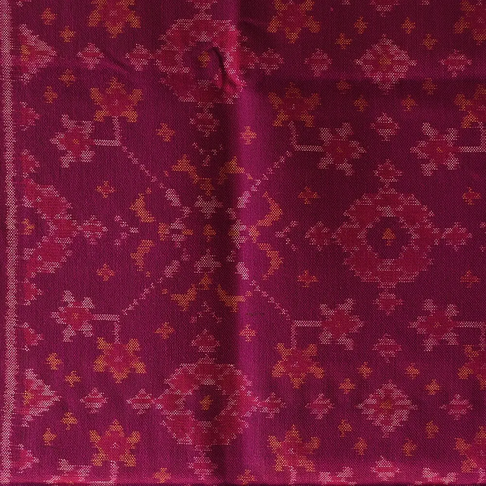 shop Woolen Patola Shawl ~ Purple Traditional