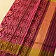 shop Handwoven Patola Silk Saree - Pink Elephant Motif