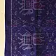 shop Woolen Patola Shawl - Blue Swan Motif