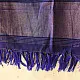 shop Woolen Patola Shawl - Blue Swan Motif