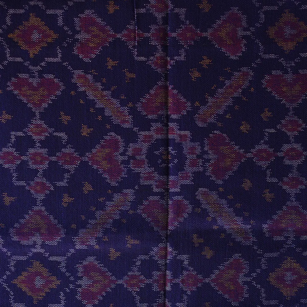shop Woolen Patola Shawl - Blue Traditional